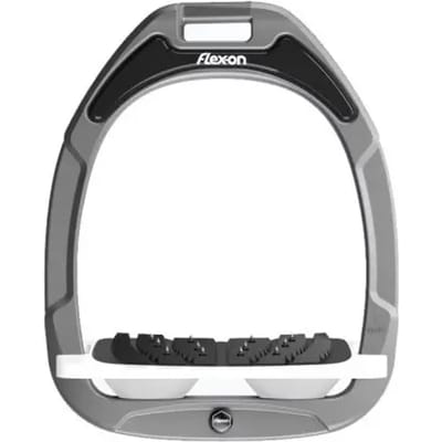 Ultra Grip Aluminium/Grijs/Wit Inclinatie Stirrup Flex-On Green Composite