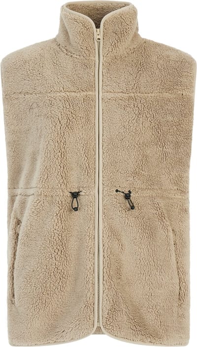 Protest Prtgym - Bodywarmer Dames - High-pile teddy fleece - Outdoor - Ritssluiting