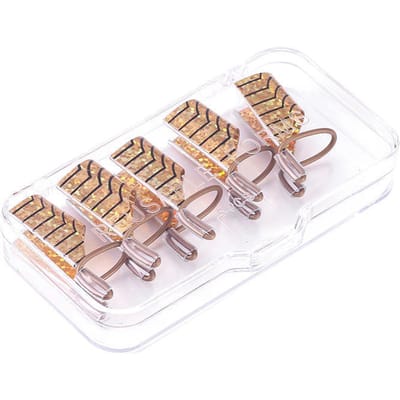 5 stuks/Doos Herbruikbare Nagelvormen Acryl Franse Nagellak Tips Polish UV Gel Verlenging Sticker Folies Gids Vormen Tool