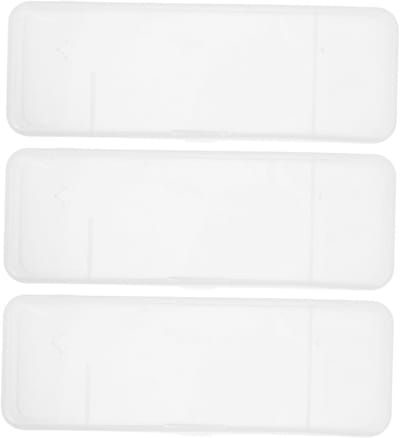 Opbergdoos Scheermesjes - Reis Koffer - Persoonlijke Verzorging - Transparant Ontwerp - Set van 3 - Transparant