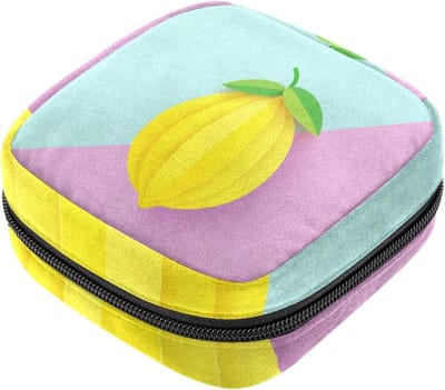Opbergtas Maandverband - Periode Kit - Persoonlijke Hygiëne - Zacht Fluweel - 17 cm - Meerkleurig