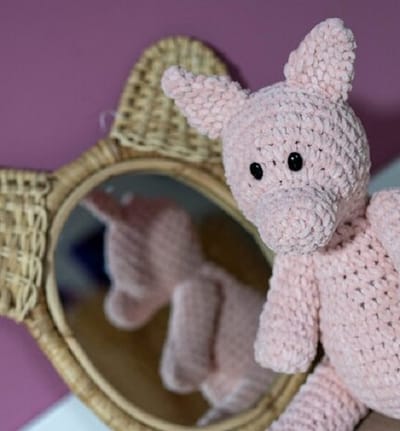 Haakpakket Varken Vik licht roze