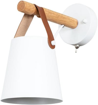Wandlamp met Kabel voor Sfeervolle Verlichting in de Slaapkamer