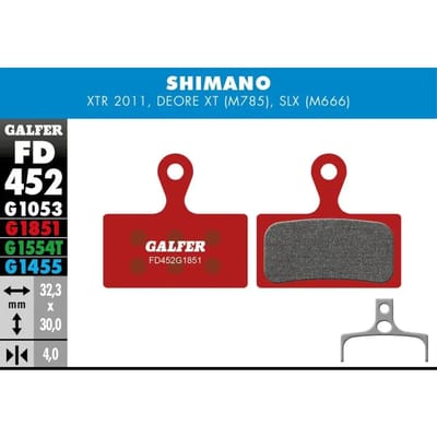 Remblok Galfer Shimano Xtr 985, Xt 785, Slx 666