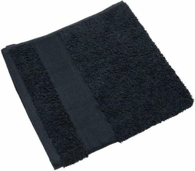 Arowell Keukenhanddoek en Theedoek Zwart - 2x 3 stuks