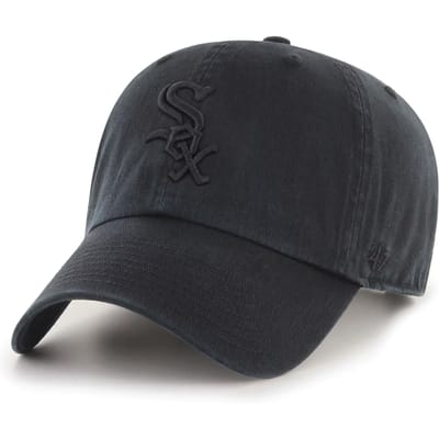47 Brand MLB Chicago White Sox Cap B-RGW06GWSNL-BKB, Mannen, Zwart, Pet, maat: One size