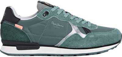 Pepe Jeans Brit Flyer Schoenen Groen EU 40 Man