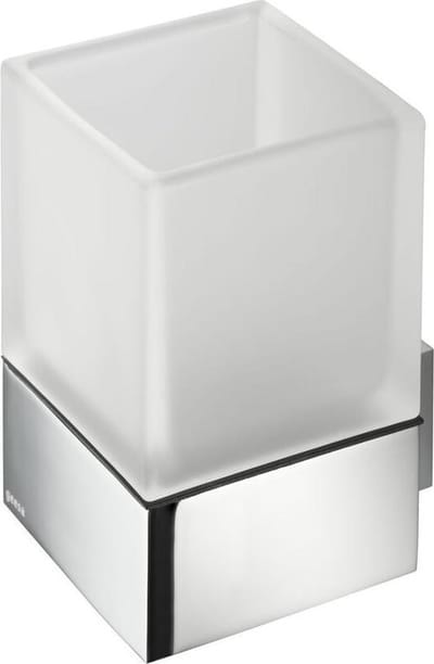 Geesa Modern Art Glashouder met glas - Chroom