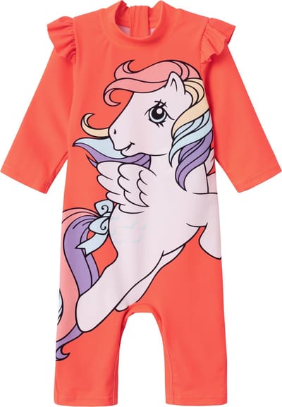 NAME IT NMFMASA MLP 3/4 UV SUIT CPLG Meisjes Badpak - Maat 98