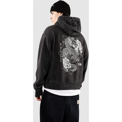 Ninth Hall Venom Boxy Hoodie zwart