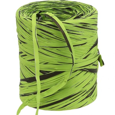 Raffialint groen, bruin, polyraffia 200m