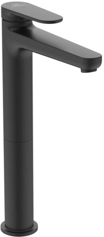 Ideal Standard Cerafine Nuovo - Wastafelkraan met afvoer ClickClack, BlueStart, zijdeglans zwart BD966XG