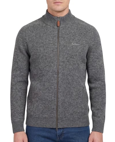 Barbour vest grijs