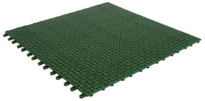Kunststof Drainagetegels 55,5 x 55,5 cm Set van 30 voor Buiten 9,2 m² Groen