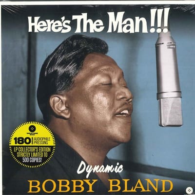 LP Plaat BOBBY BLAND Heres The Man 408718 WaxTime 500 2018 Europa Blues gray