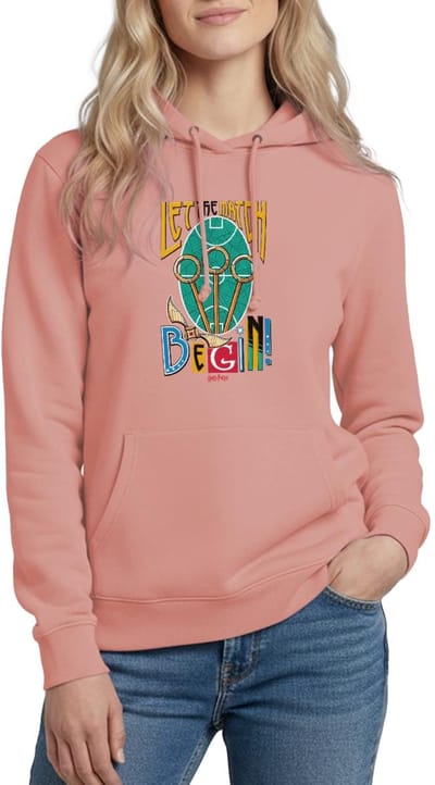 Harry Potter Let The Match Begin Quidditch Hoodie Dames