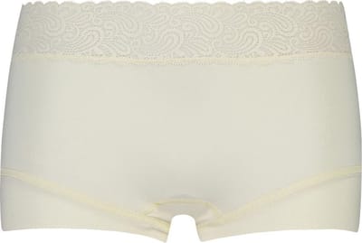 RJ Pure Color Dames Short Kant Ivoor M