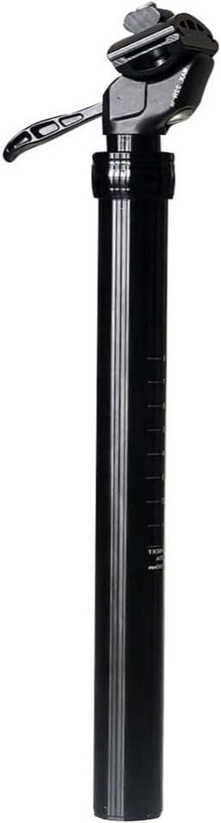 Fiets Dropper Zadelpen - Verende Zitbuis - Comfortabel Fietsen - Handhendel Bediening - 31.6mm Diameter - Zwart