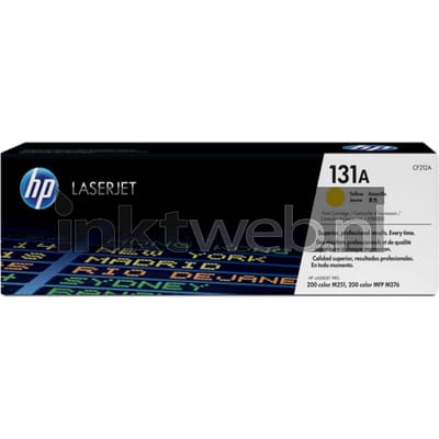 Tonercartridge hp cf212a 131a geel
