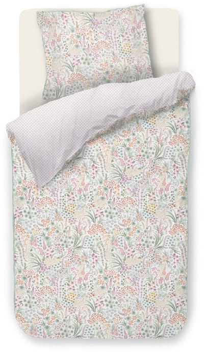 Pip Studio Lodi Garden kussensloop - Gebroken wit - 60 x 70 cm