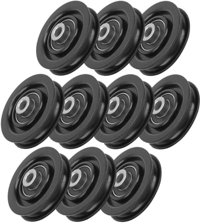 JHUBERS- Pully - 10 Stuks - Hoogwaardige Nylon - Fitness Accessoire - Schokbestendig - Waterdicht - Geschikt voor Kabelmachines - Fitness Pulley