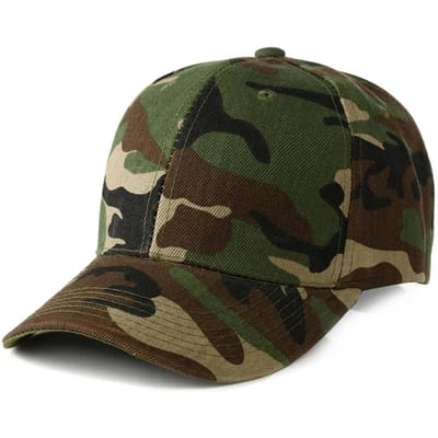 Camouflage Baseballpet Voor Mannen En Vrouwen Outdoor Eendensnavelpet Voor Lente En Zomer Bergbeklimmen Zonbescherming Buitensporten Adjustable black