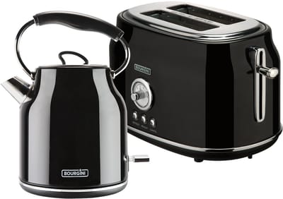 Bourgini Retro waterkoker broodrooster set