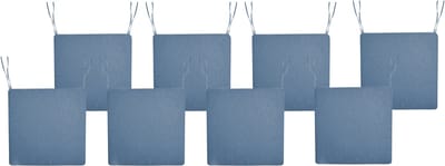SASSARI PREMIUM - Zitkussen set van 8 - Blauw- Polyester