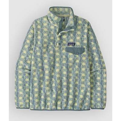 Patagonia LW Synch Snap-T Half-Zip Fleece Trui blauw