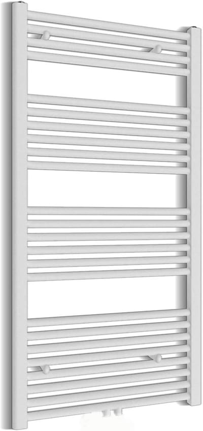 Elektrische Handdoekwarmer - Badkamer Radiator - Badkamer Comfort - Centrale Aansluiting - 155 x 128 cm - Wit