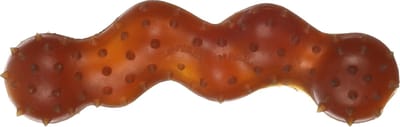 Flamingo Rubba - Speelgoed Honden - Hs Rubber Rubba Slang Met Stekels Bruin 19,5x6,5x5,5cm - 1st - 138053 - 1st