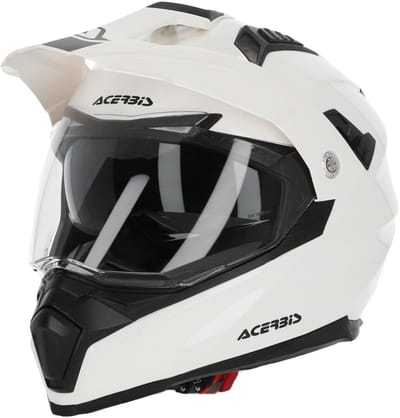 Acerbis Flip FS-606 Witte Adventure Integraalhelm - Helm