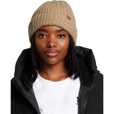 Under Armour Halftime Cable Knit Muts Bruin Man