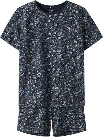 NAME IT - TKMPYJAMAS SS AOP NOOS - Jongens - Pyjamas