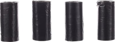 Flamingo Aloys Basic - Poepzak Honden - Poepzakjes Aloys Basic Zwart 4x15st - 60st - 118202 - 60st