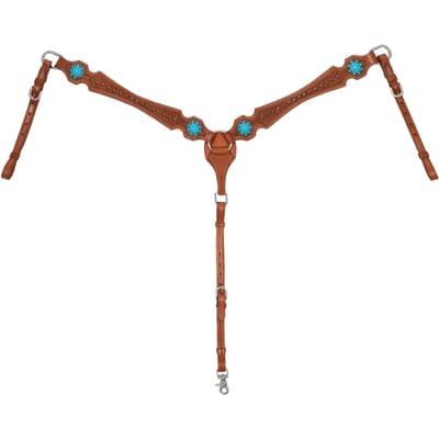 Halsband voor paard met stenen Pool's