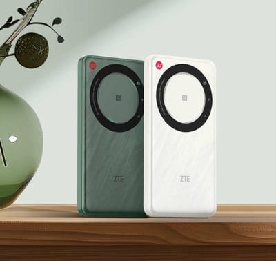 ZTE U30 Air 5G Pocket WiFi Router - Groen - Draagbare 5G Hotspot - 4500mAh Batterij - Tot 10 Apparaten - Unlocked - Groen.