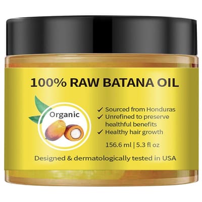 Biologische Batana-olie Hydraterende, Gladmakende Haarreparatie, Frizzy Haarcrème Conditioner Voor Vrouwen Haarverzorging 1pcs black