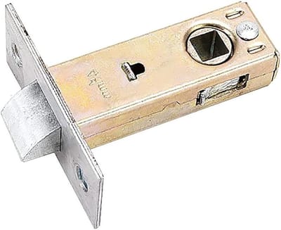 Deurbout - Deur grendel - Binnendeuren Beveiligen - Roestvrij staal - 45mm - Zilver