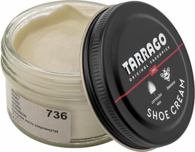 Tarrago schoencrème - 736 - ivoor - parelmoer - 50ml