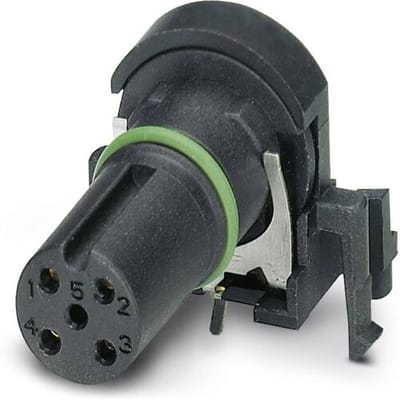 Phoenix Contact 1432444 Sensor/actuator inbouwconnector M12 Aantal polen (sensoren): 4 Bus, inbouw 20 stuk(s) Package