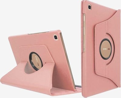 Samsung Galaxy Tab S5e T720 HiCHiCO Tablet Hoes Met 360° draaistand Met Stylus Pen Rose Goud