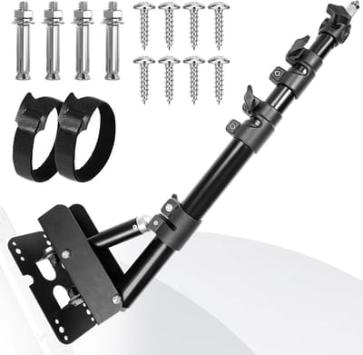 Wandmontage Driehoekarm - 130 cm Verstelbare Boomarm voor Fotografie