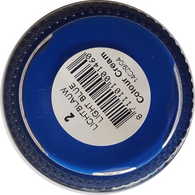 SL - Dekkende Kleurcreme - Licht Blauw - (Schoensmeer - Schoenpoets)