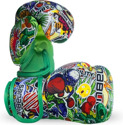 Sanabul Sticker Bomb Bokshandschoenen voor kinderen - Dino Jungle 8 oz