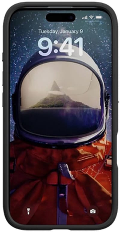 Just in Case hoesje geschikt voor iPhone 16 Pro Max Hoesje - Drop Protection - Armor Case - Zwart