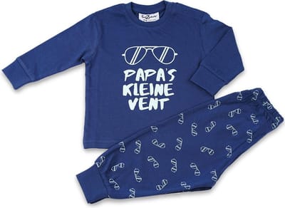 Fun2Wear - Pyjama Papa's Vent - Navy Blauw - Maat 116 - Jongens