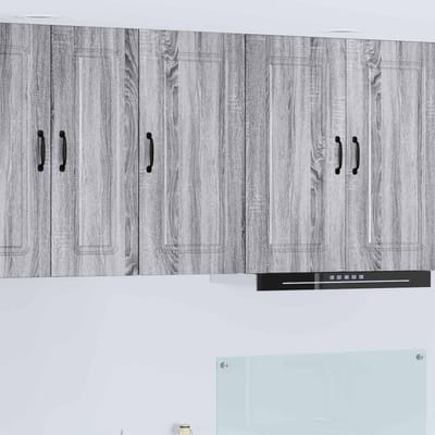 vidaXL - Vaatwasserpaneel - Kalmar - Grijs - Sonoma - 40 - x - 31 - x - 80 - cm