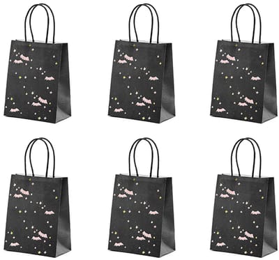 PartyDeco Gift Bags Vleermuizen pk/6