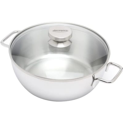 Demeyere Apollo 7 braadpan met glasdeksel 24cm - Glasdeksel